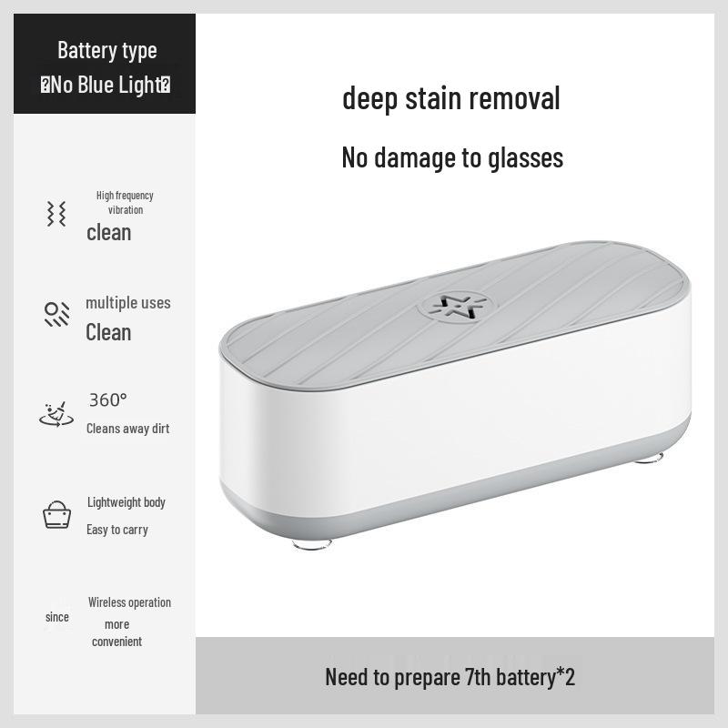 

Portable Ultrasonic Glasses, Jewelry, and Watch Cleaner