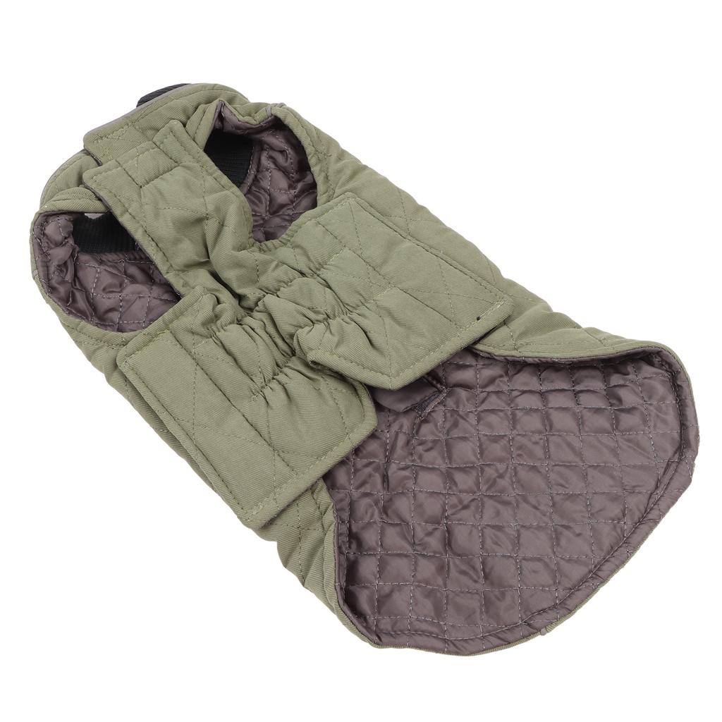 Dog Winter Coat Classic Stylish Thickened Warm Windproof Waterproof Reflective Pet Winter Jacket for Medium Large Dogs