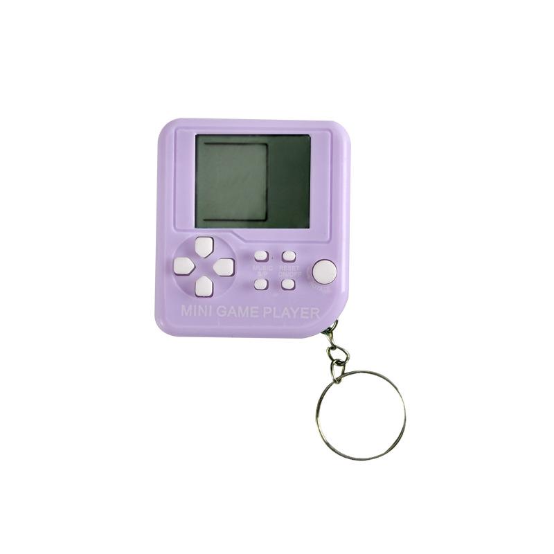 Game Blast Block Tetris Mini Toy Game Machine Portable Keychain Gift Children