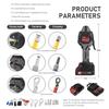 Electric Hydraulic Pliers Vertical Rechargeable Cold Press Pliers Lithium Voltage Line Pliers Wire Terminals Crimping Tool