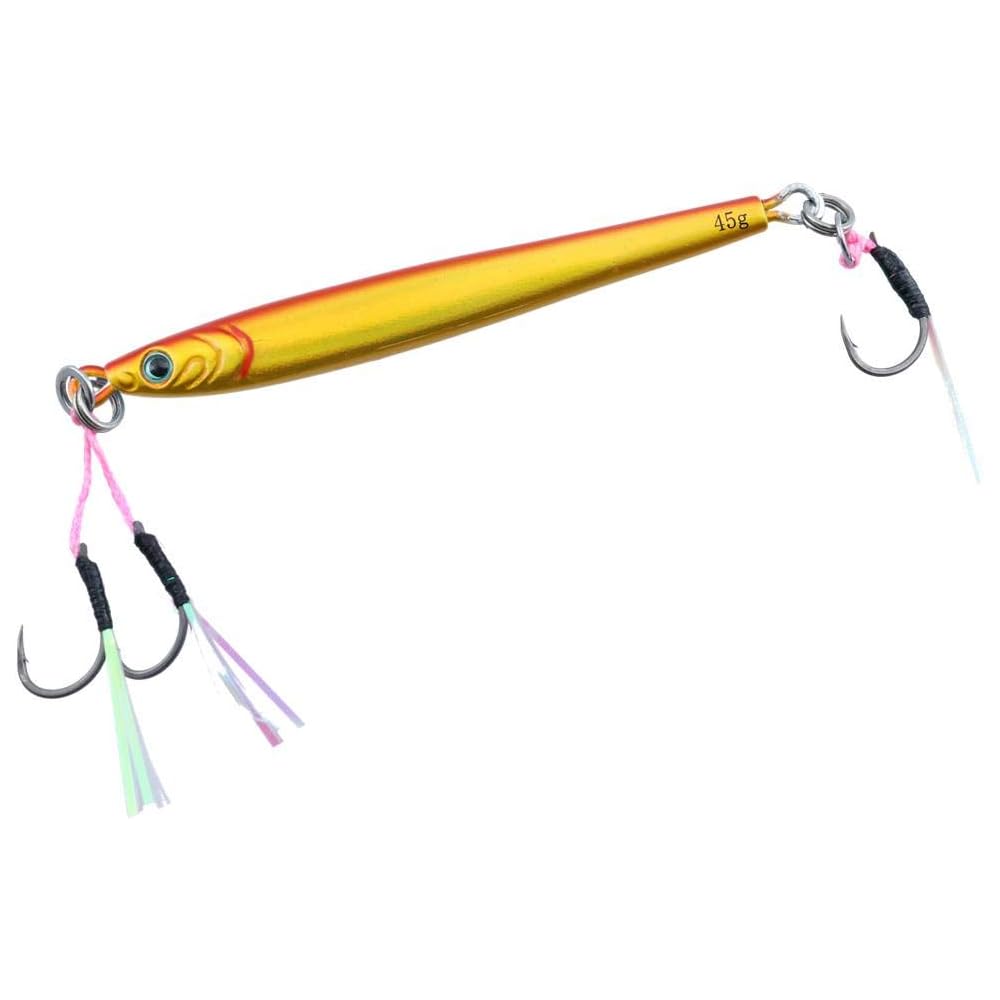 Daiwa Metal Jig TG Bait Slim SLJ 45g Adelflash Red Gold Fishing Tackle