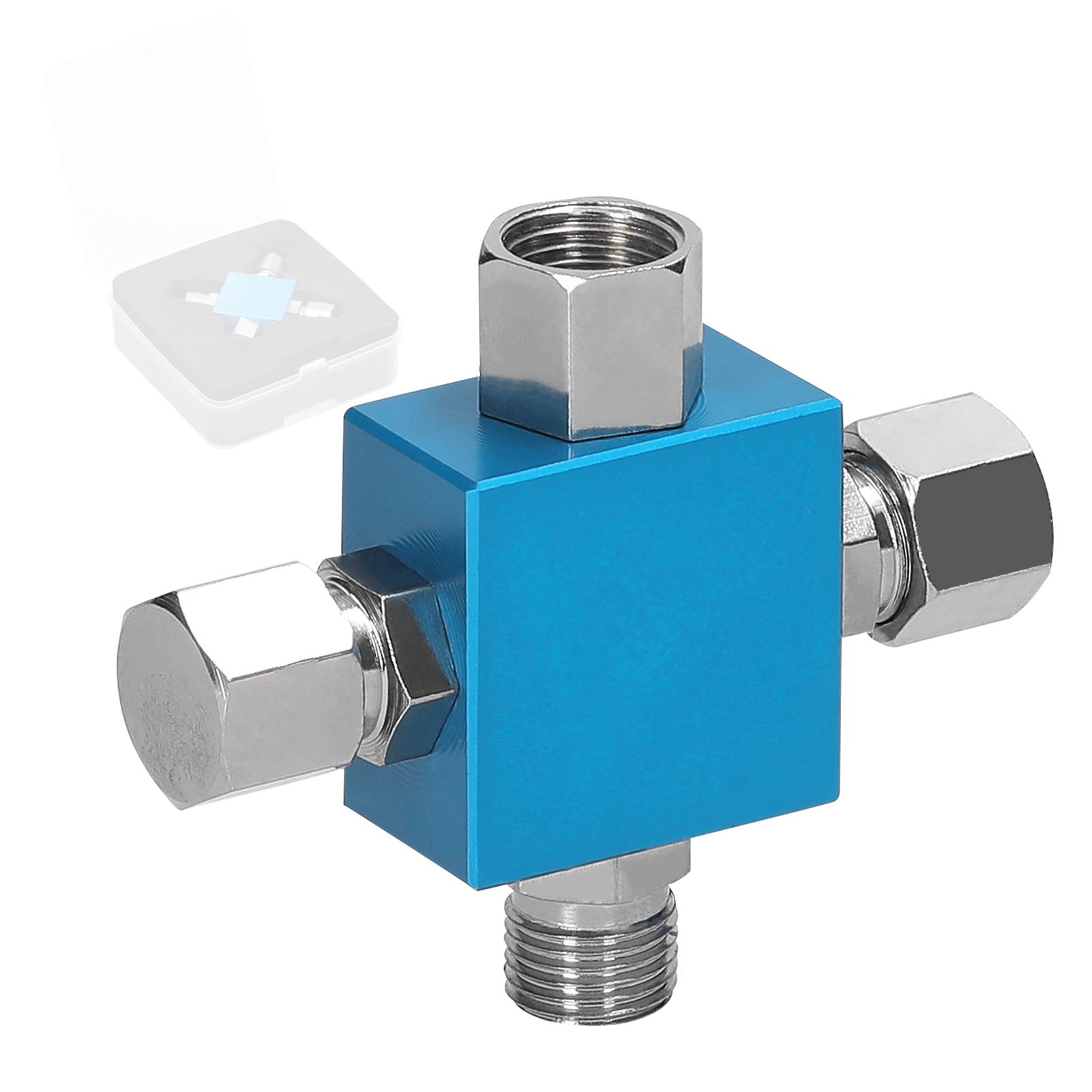 

Compact ThreeWay Connector Versatile Airbrush Compressor Splitter for Enhanced MultiTool різнокольоровий