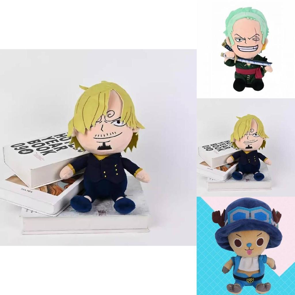 Entzückendes 20-30cm Stück Plüschtier Zeichentrickfigur Luffy Chopper Zoro Geschenke