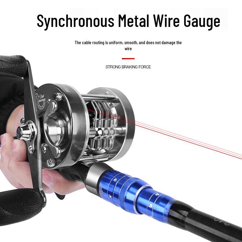 Handing Metal Baitcasting Fishing Reel