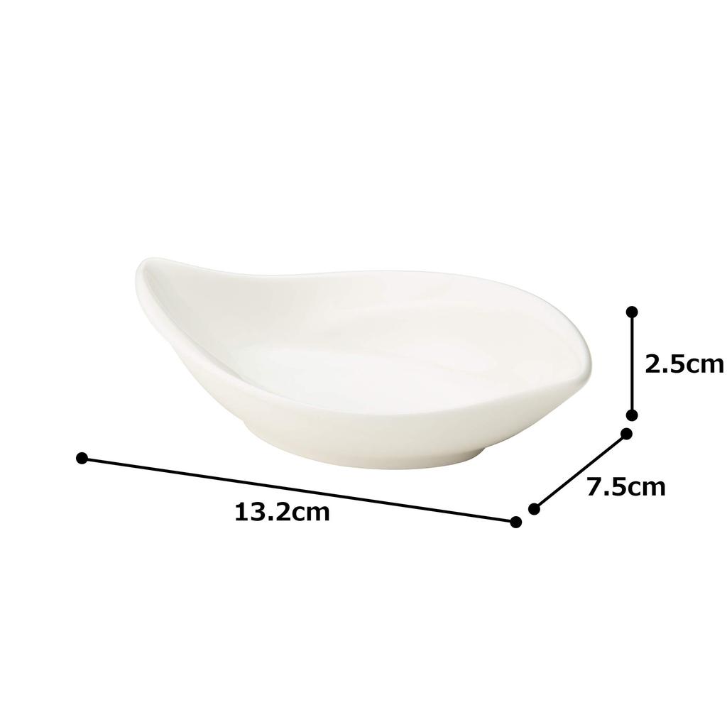 NARUMI Esprit Made in Schüssel, Weiß, 13cm, Mikrowellengeeignet, Japan, 50180-3408