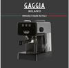 Кофемашина Gaggia Espresso Deluxe riverway green (EG2111/63)