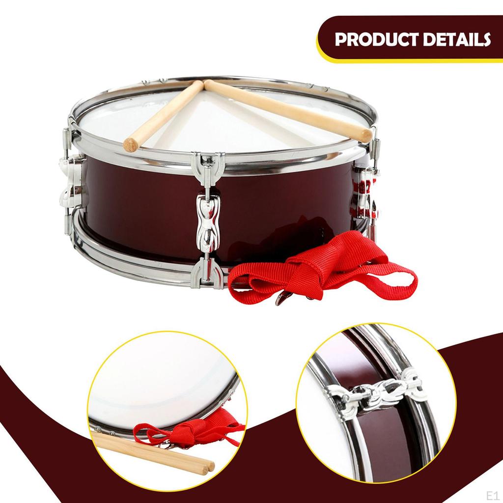 13-Zoll Snare Drum, Musikinstrument, Leichtes Professionelles Musik-Percussionsinstrument
