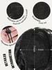 Synthetic Short Wigs 6-inch Afro Puff Kinky Curly Drawstring Ponytail Clip In Hair Extensions Natural Hairpiece Pony Tail For Women Daily Wear