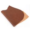 1.2mm dual color brown top layer cowhide leather material, leather soft bag, bedside sofa seat repair leather fabric