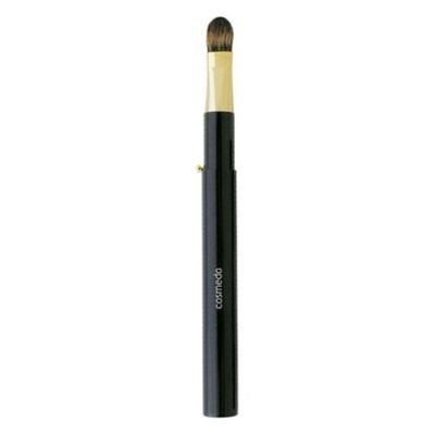 Kumano Brush Makeup Brush Cosmedo Portable Sliding Pine Squirrel Eyeshadow Brush with Cap (Flat Brush) [RS Series] (Eyeshadow Brush) RS-03M
