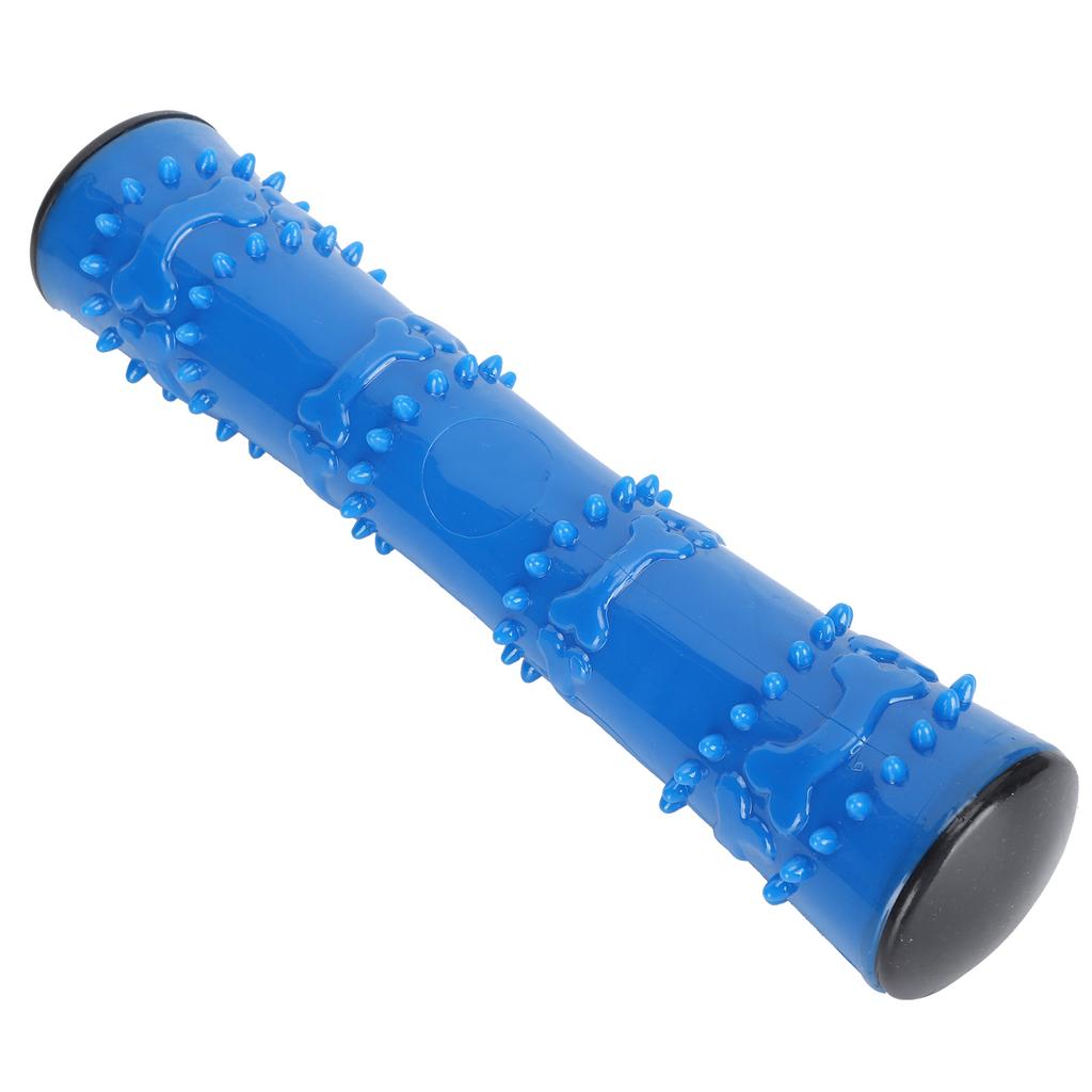 Dog Chew Toy Teeth Cleaning Stick with Sound Pet Interactive Molar Playing Toy