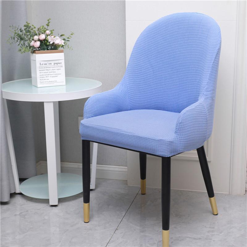 Elastic Curve European-style Chair Cover Hotel Hotel Hotel Chair Cover Dining Chair Wedding Banquet