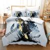 3D Print D Gray Man Bedding Set Single Twin Full Queen King Size Bed Set Adult Kid Bedroom Duvetcover Sets Anime Bed Sheet