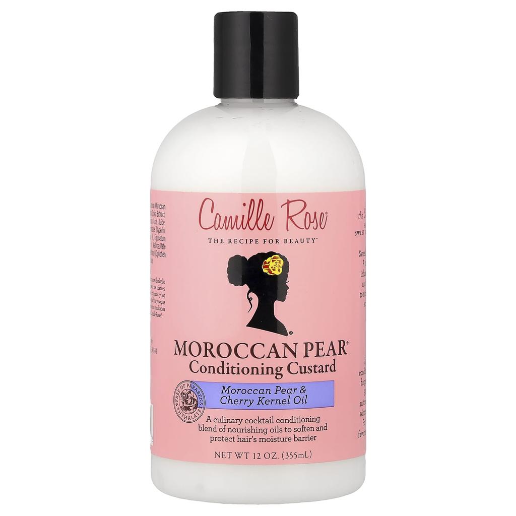 Camille Rose, Moroccan Pear®, Conditioning Custard, Moroccan Pear & Cherry Kernel Oil, 355 ml (12 oz)