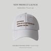 New Summer Style Light and Quick Dry Outdoor Baseball Hat for Women Korean Embroidery Face Profile Sun Protection Baseball Hat for Men