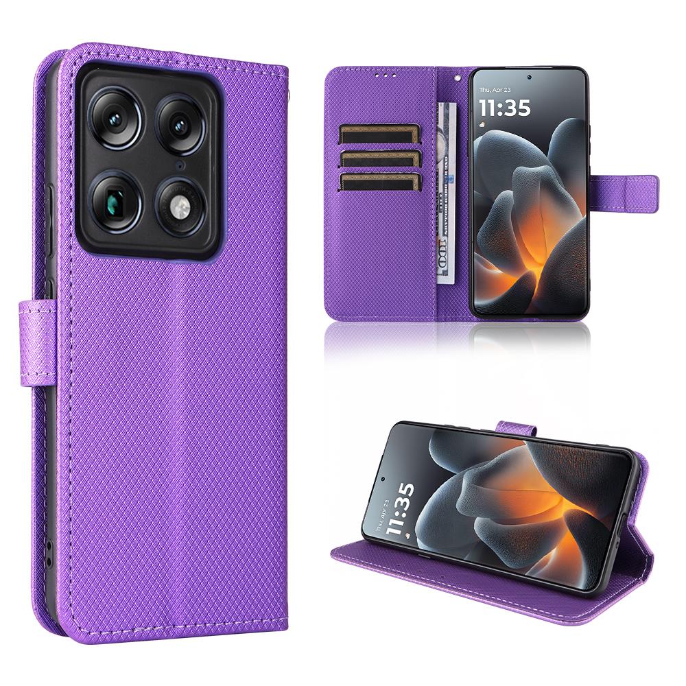 Flip Cover Compatible for Motorola Signature PU Leather Phone Case Full-Body Protection with [RFID Blocking]