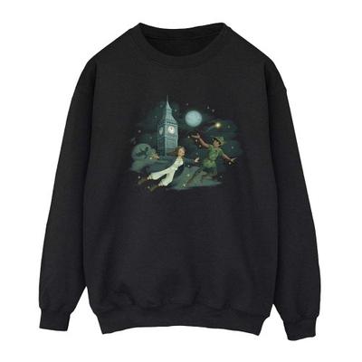 Peter Pan And Wendy Womens/Ladies Big Ben Clouds Sweatshirt