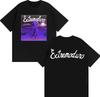 White Oversized Cotton T-Shirt Featuring Extremoduro’s Canciones Prohibidas Album Cover & Logo Print T-shirt