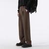 Straight Casual Pants Spring and Autumn Drape Pants Men's Wide-leg Trousers Loose Boys High-end Suit Trousers Men's