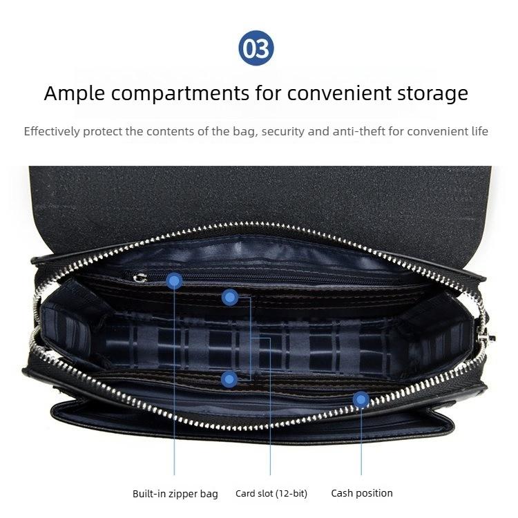 Men's Business Flip Clutch