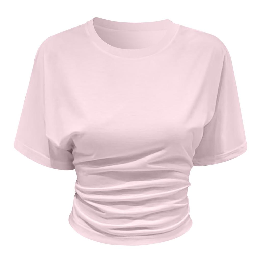 Women's Round Neck  Loose Lightweight Spring/Summer Top