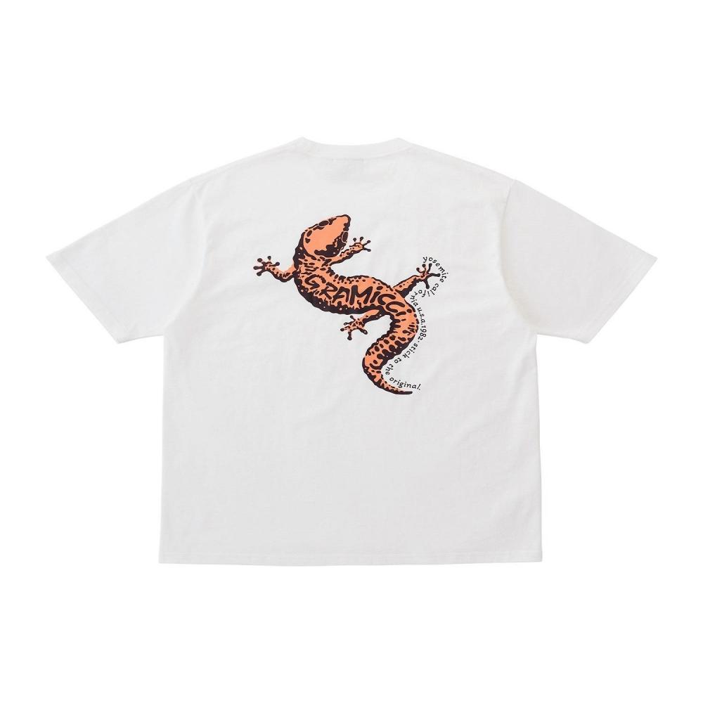 

GraMicci M Gecko Tee G5fu T133 White XL