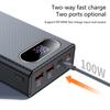 DIY Battery Pack Case With PD100 Fast Charging Capability For 6pc 21700 Battery Holder Enhances Power Supply Outer Shell