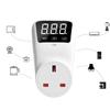 Digital Display Under Voltage Protections Sockets Automatic Reset Power Surges Protector Sockets Adjustable Delay Time