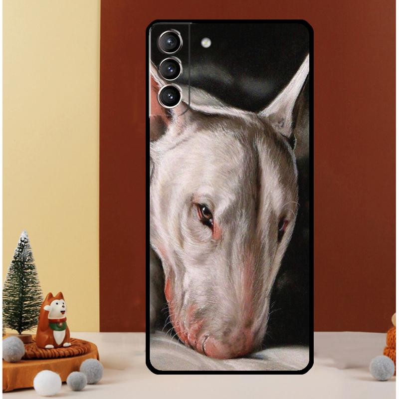 Bullterrier Bull Terrier Dog Case For Samsung Galaxy S26 S25 Ultra S23 S20 FE S21 S22 S24 Plus S10 S25 FE Cover Funda