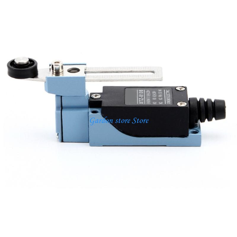 B0KB High Sensitive Industrial Limiting Travel Switches Enduring Rotating Plastic Roller Arm Limit Switches With Wheel Swing