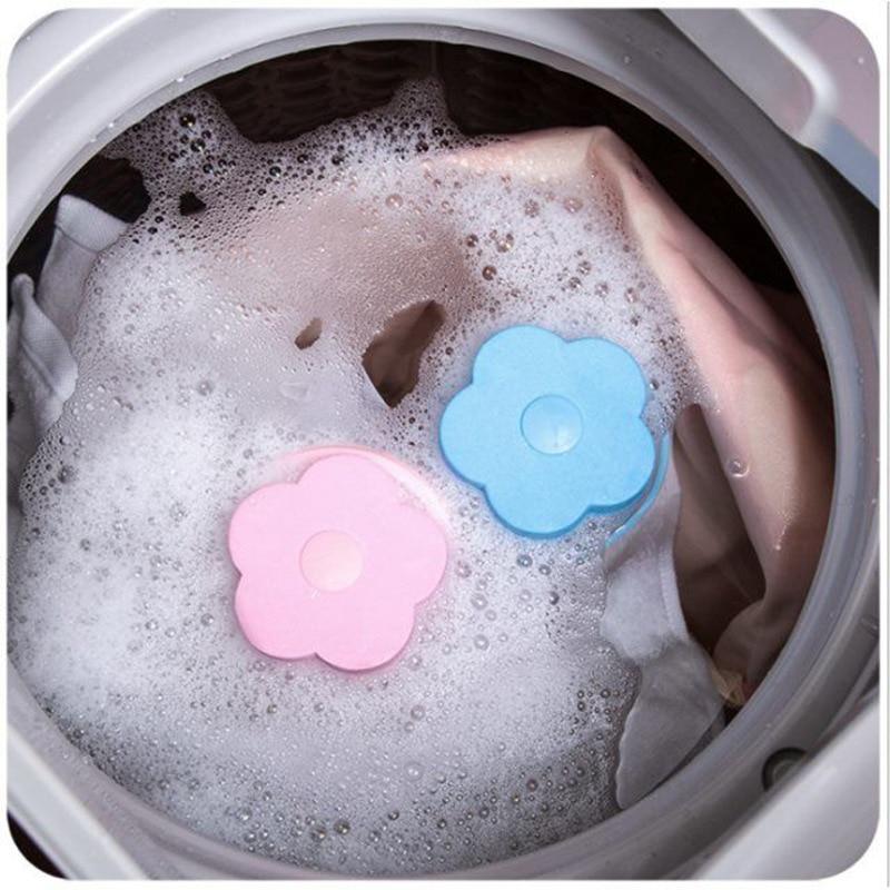 Washing Machine Hair Removal Floating Pet Fluff Filter Reusable Mesh Dirty Collection Bag