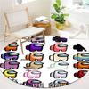 Among Us Custom Name Round Area Rug,Carpet Rug for Living Room Bedroom Sofa Playroom Decor,Non-slip Floor Mat