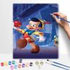 Disney Pinocchio oil painting art handmade diy painting home decoration gift