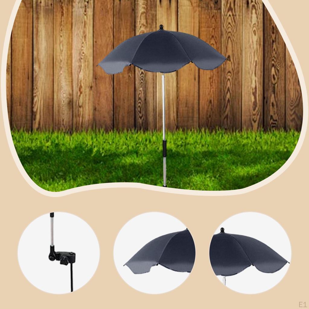 Parasol, Compact And Practical Shade Cover with Ground Stake, Ideal for Gardens, Flower Beds