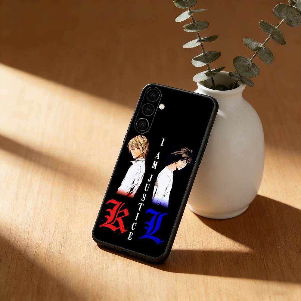 

Anime D-Death Note Phone Case For Samsung GalaxyA13,21s,22,31,32,52,53,71,72,73,Soft Black Cover Samsung a32 4g