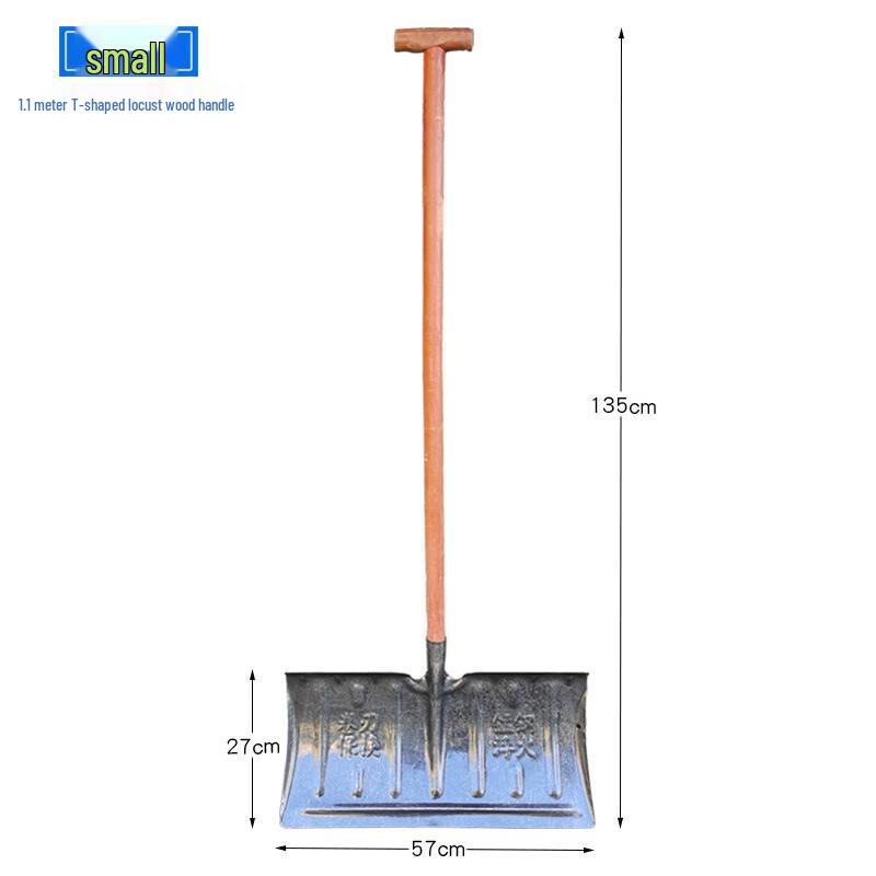 SANSHENG Manganese Steel Snow Shovel
