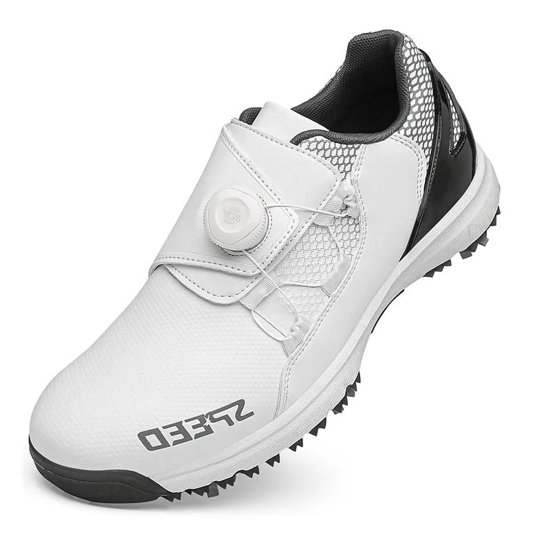 New Golf Shoes Men Luxury Golf Sneakers Comfortable Walking Footwears for Golfers Walking Shoes