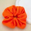 1 stk ensfarvet stribet fluorescerende scrunchie Hårtilbehør Scrunchies Hårelastikker Scrunchy Hårelastikker, Afslappet