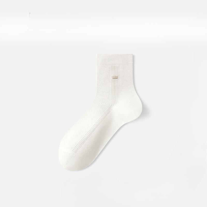 Herren Sommer Dünne Freizeit Mesh Atmungsaktiv Schweißabsorbierend Antibakterielle Socken