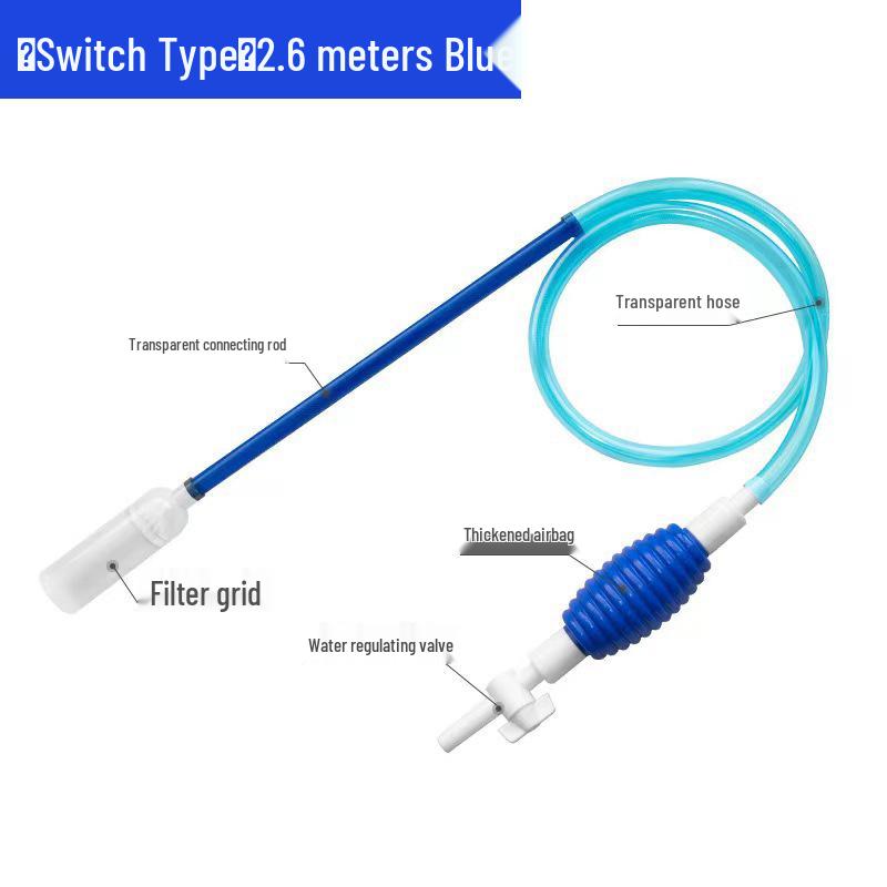 Automatic Fish Tank Water Changer & Cleaner with Siphon Tube for Small Tanks