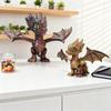 3D Printed Charizard Statue, Colorful Figurines Statue, Flexible 3D Printed Animal, Gifts, 27.5Cm/10.83In, 17Cm/6.69In