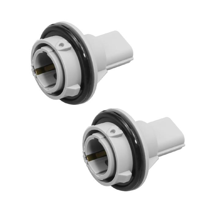 

2 Pcs Turn Signal Light Bulb Socket Holder Fit for Honda Accord 1998-2017 Honda Civic 1992-2011 Accord Hybrid 2014 2015, Replace 33302-T2A-A01