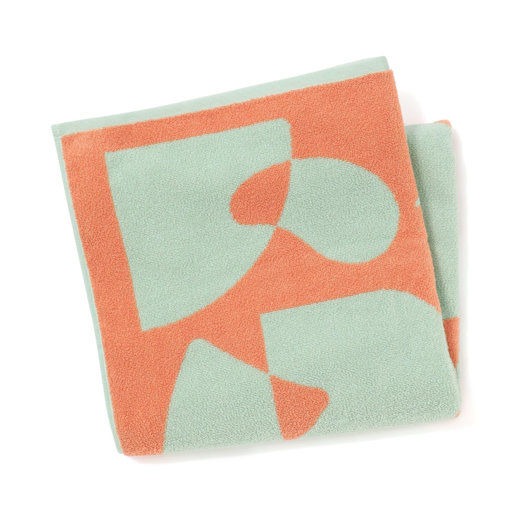 Francfranc Antibacterial and Deodorizing Art Bath Towel Geometric Antibacterial and Deodorizing Cotton 100%