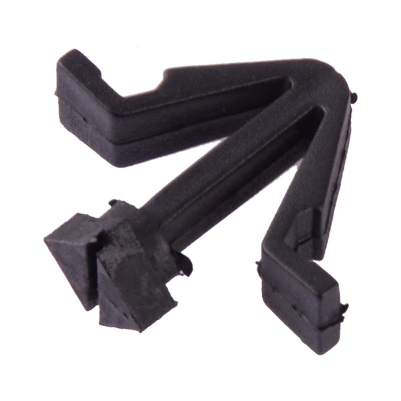 20pcs Car Radiator Front Grille Trim Clip Retainer Plastic Fit for Nissan Black