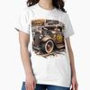 Класична футболка 1930-х років, індивідуальний хот-род Chevy Pickup Truck "Землетрус"