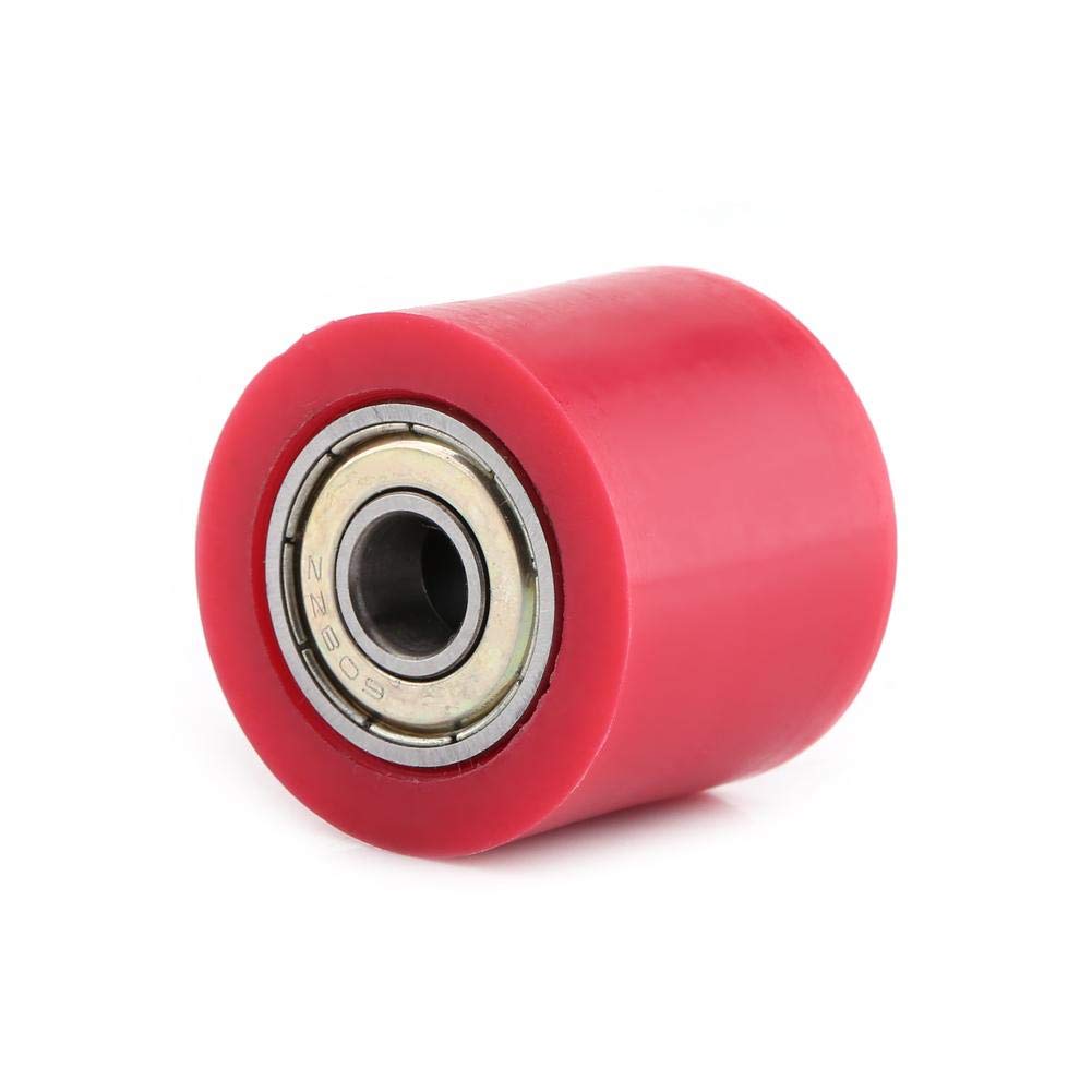 

Chain Roller - Qiilu Drive Chain Pulley Roller Slider Tensioner Wheel Guide for Street Color 8MM