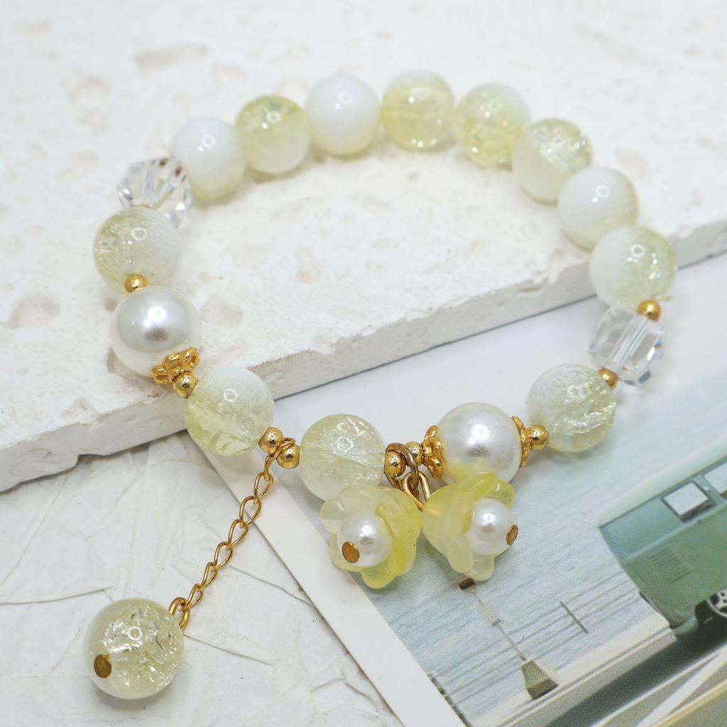 Mori Style Mermaid Crystal Bracelet – Versatile Niche Design for Women, Ideal for Students and Best Friends