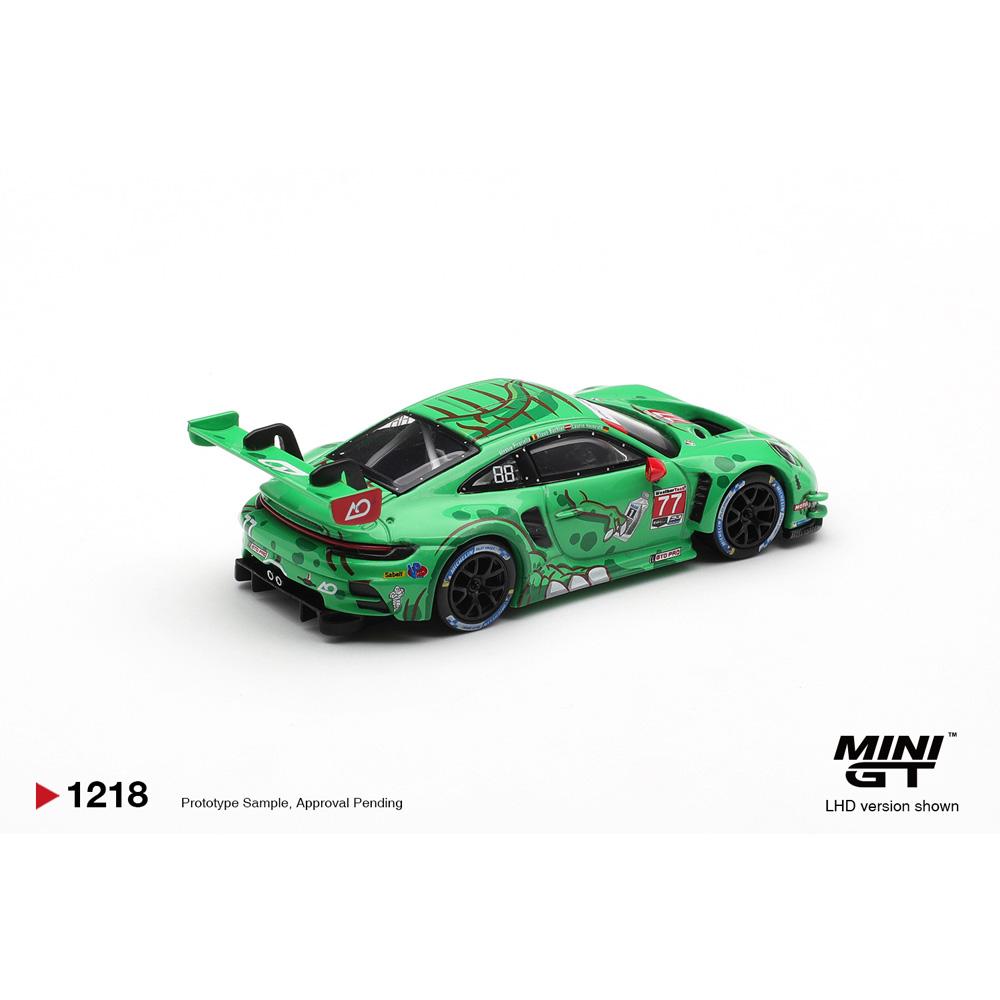 AABKO1 Presale MINIGT 1/64 Porsche 911 Gt3 R(992) #77 Diecast Model Car Blister Packaging High Performance Model Gift for Boys Adults