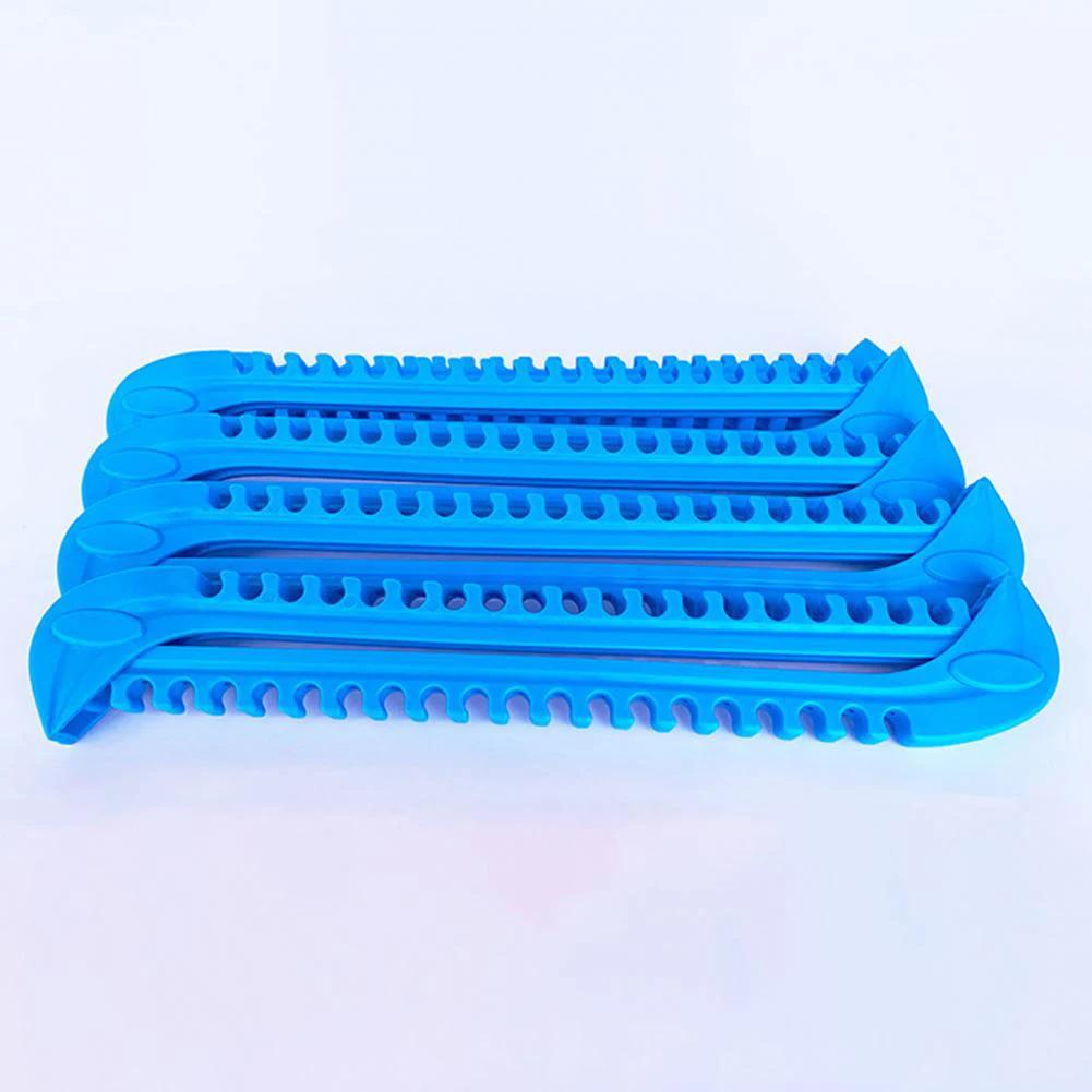 Plastic Ice Blade Cover Non-Slip Universal Blade Walking Covers Protection with Drain Hole Shoes Blade Covers for Figure Skating