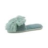 2025 New Summer House Cotton Slippers for Women Bow Indoor Slippers Slip On Bedroom Shoes with Big Bow Soft Anti-Skid Shoes